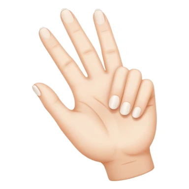 in hand make me T's sign sticker