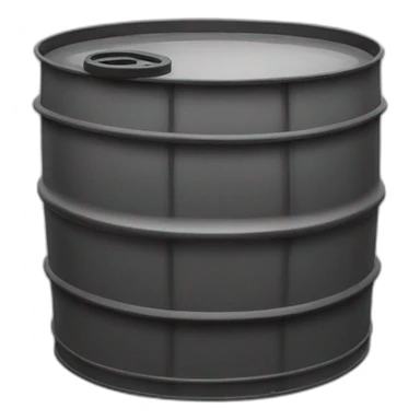 Oil barrel sticker