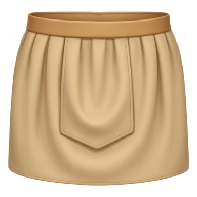 beige waist cloth sticker