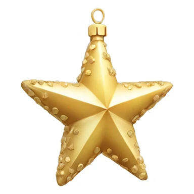 christmas decoration star sticker