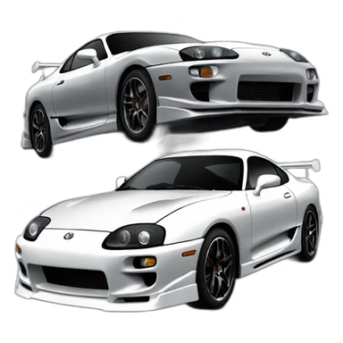 Toyota supra Paul walker sticker