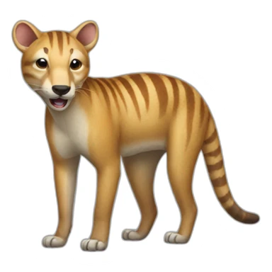 thylacine sticker