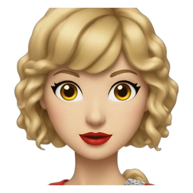 Taylor Swift red sticker