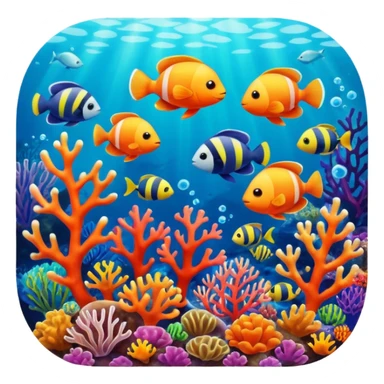 Coral Reef sticker