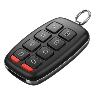 car remote key sticker