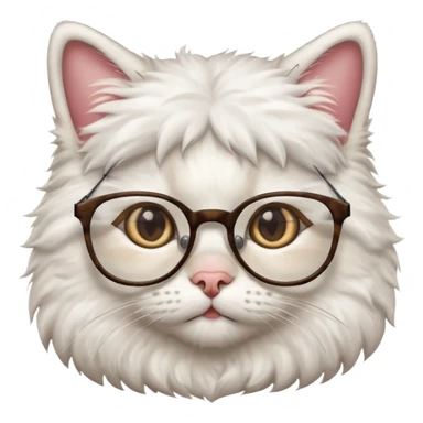 gözlüklü hayvanlar sticker