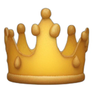 crea una corona persa sticker