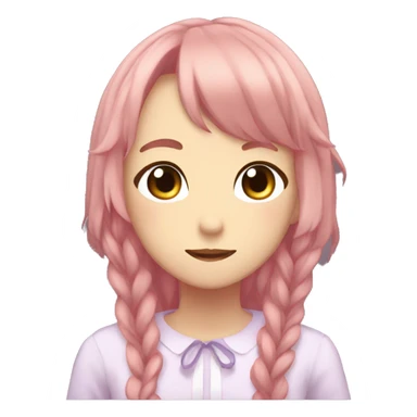 monika de ddlc sticker