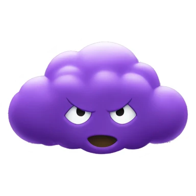 Storm cPurple lighting  sticker
