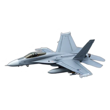 F-18 super hornet from USA sticker
