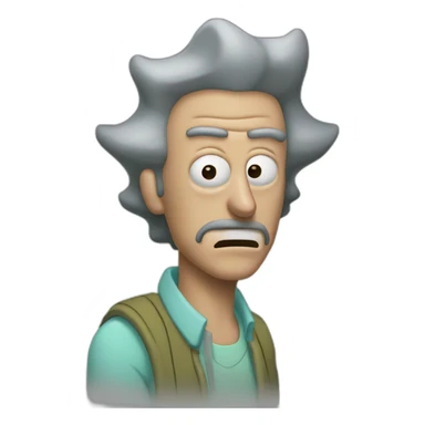 pepinillo rick y morty sticker