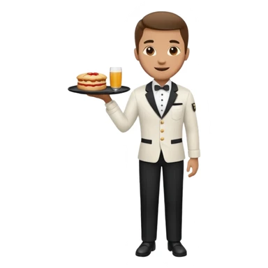 meseros cuerpo completo sticker