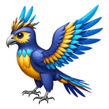 Hawkmon-Garudamon-Pteromon-fusion-hybrid sticker