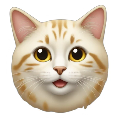 chat sur pieuvre sticker