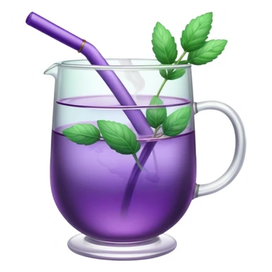 Lavender Mint tea sticker
