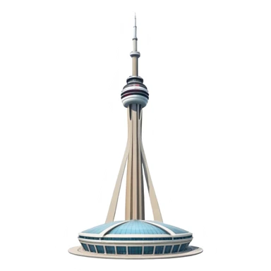 CN tower sticker