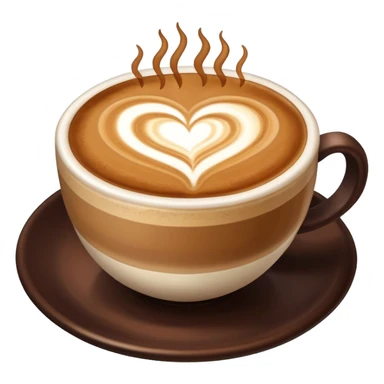 corazón cafe sticker