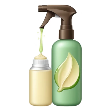 green cream skincare spray sticker