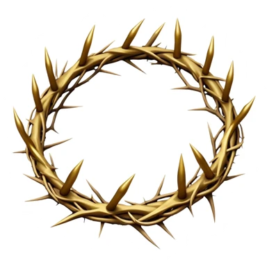 Jesus crown sticker