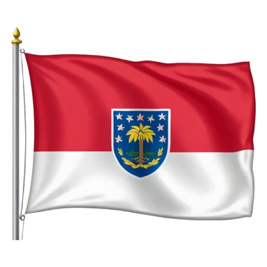 Georgia state flag sticker