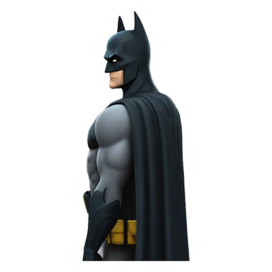 Batman looking over city sticker