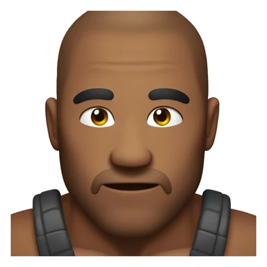 Big round chest muscle  sticker