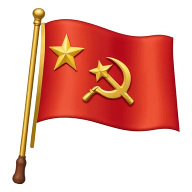 flag of soviet union sticker