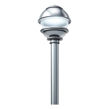 Sorayama outdoor light pole sticker