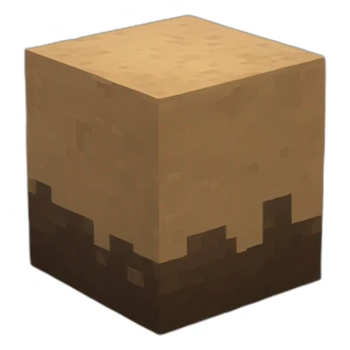 minecraft dirt block sticker