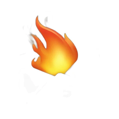 Iphone mail flaming sticker