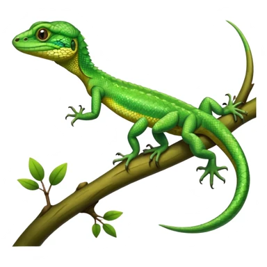 spectacled lizard sticker