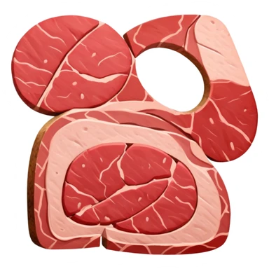 picasso abstract art SPAM MEAT painting sticker