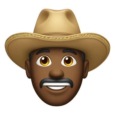 Jardinero con sombrero  sticker