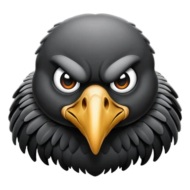 vulture emoju for use on Facebook sticker