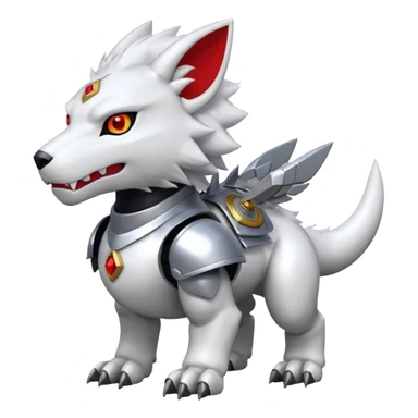 Dorumon-Digimon, full body sticker