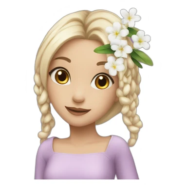 Lilas plus jasmin sticker