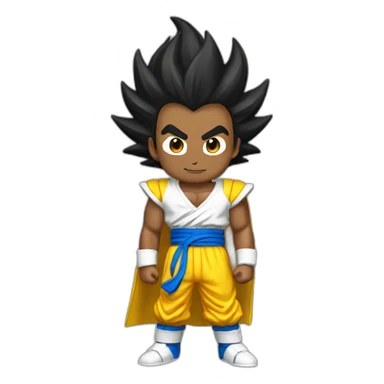 Super sayan sticker