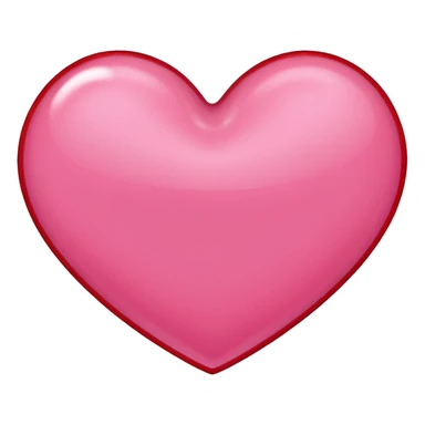 Make a pink heart with an R in the middle sticker