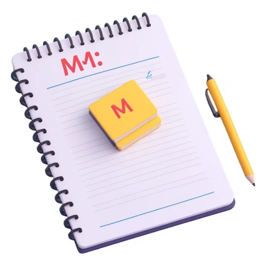 a notebook with homework and bad mark sticker