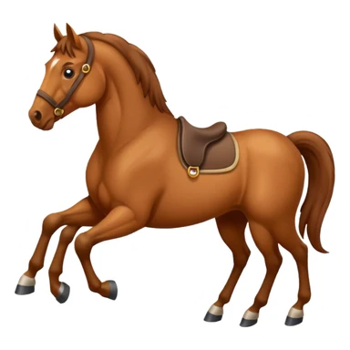 Crie a imagem de um cavalo sticker