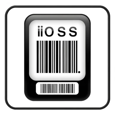 Barcode label sticker