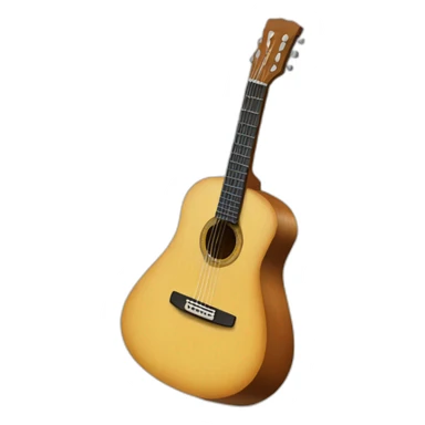 una guitarra en Bolivia sticker