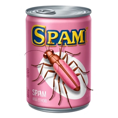 SPAM MEAT CRICKET sticker