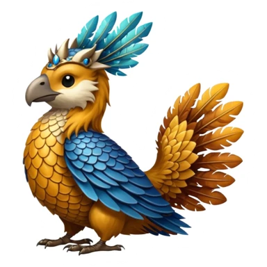 medieval animal sticker