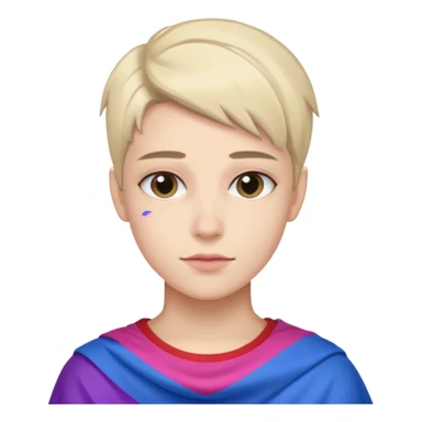 Bandera bisexual  sticker