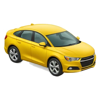 car with investment graph sticker