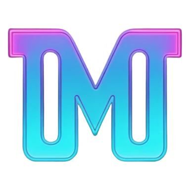 futuristic minimalistic emoji icon, letters "N" formed by three glowing digital lines representing Storm, Atom and NoizeGames, neon purple (#8B5CF6) and cyan (#00E0FF) on dark background, modern tech style, 1:1 aspect ratio sticker