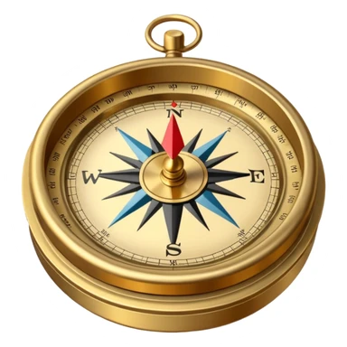 mundo, brujúla, sticker