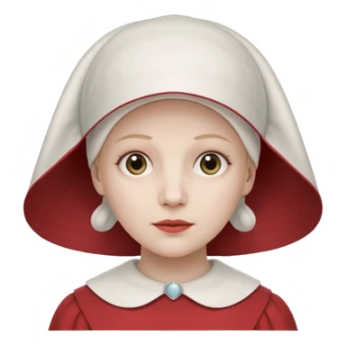 Handmaids tale only head from front sticker