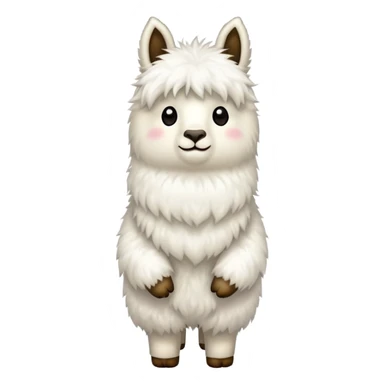 Lama digital sticker